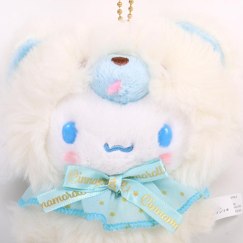 シナモロールマスコットホルダーふわもさドールサンリオsanrio