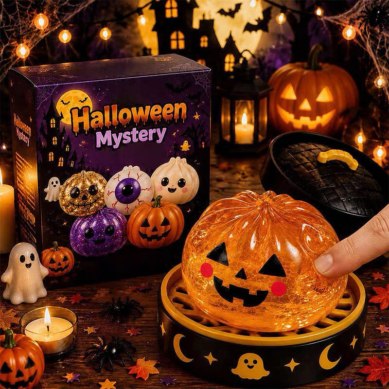 Halloween Squishy Lantern Stress Relief Toy 1 each
