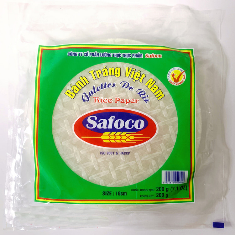 越南safoco春卷皮透明米纸