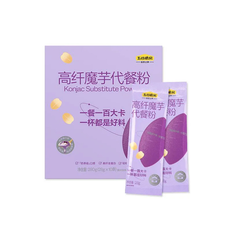 五谷磨房高纤魔芋代餐粉280g 280 克