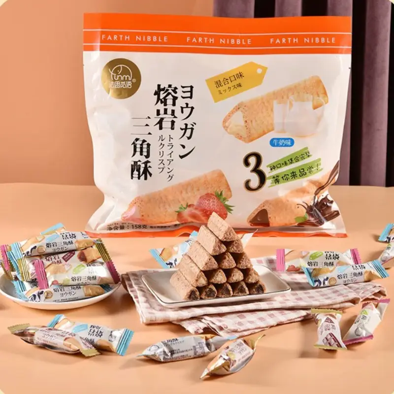 萬聖節點心禮品包 7件套 · 混合糖果和糕點 · 火山蛋糕，芒果蛋糕，水果軟糖，巧克力/草莓/抹茶冰淇淋錐形糖果 · 派對禮物 商品詳情 4