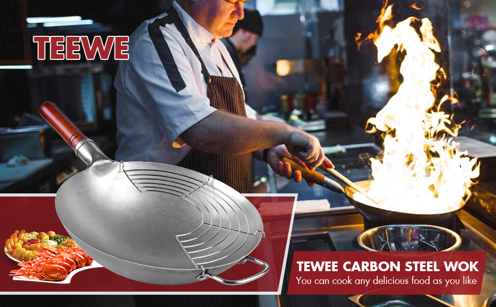 carbon steel wok