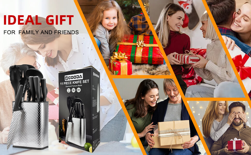 GOODA 刀具套裝（帶刀座）