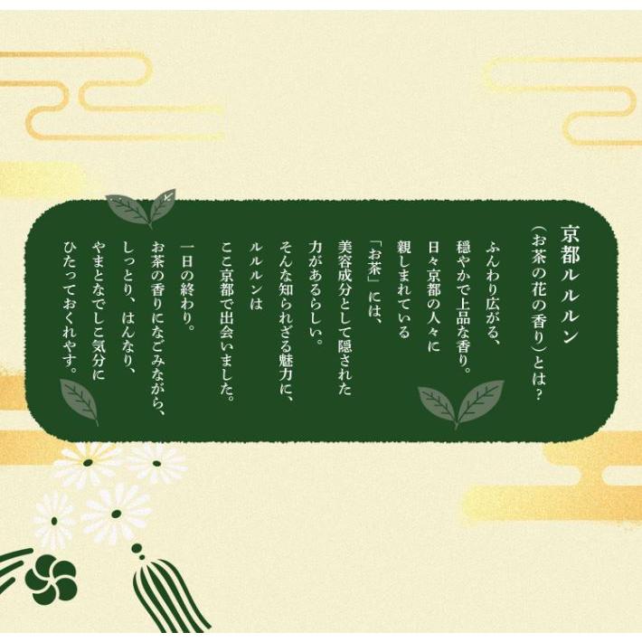 パック おすすめ ギフト プレゼント ルルルン フェイスマスク 京都ルルルン 7枚入 5袋 お土産 貼る化粧水 お茶の花の香り 旅するルルルン ご当地 限定 | LuLuLun | 02