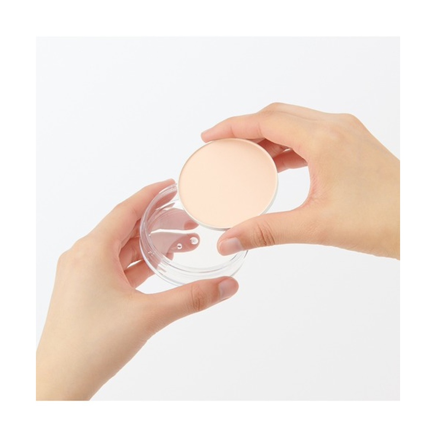 【日本直邮】 日本 MUJI 无印良品 轻盈防晒粉饼 01 自然色 SPF50+ PA++++ 9.2g