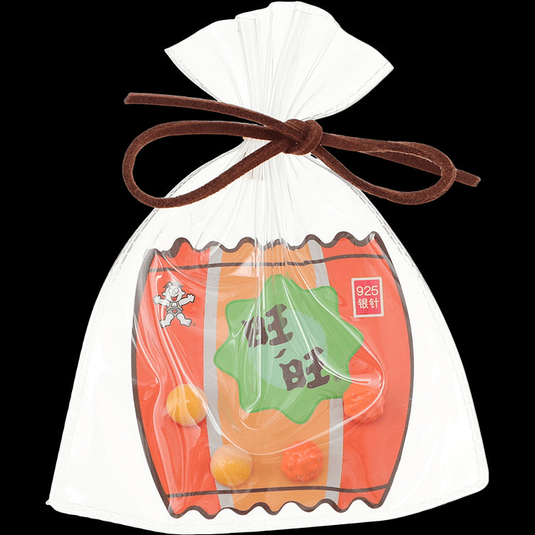 ต่างหูสนุก ซีรี่ย์มงคลหว่านหว่าน (4ชิ้น) - ขนมกรุบกรอบ