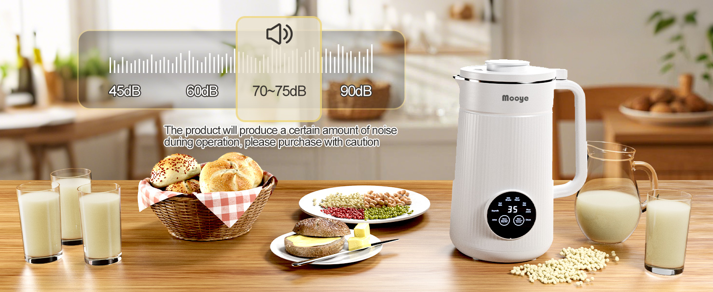 Mooye 豆漿機製作的果汁/奶昔