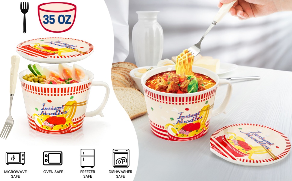 Ceramic Ramen Bowl