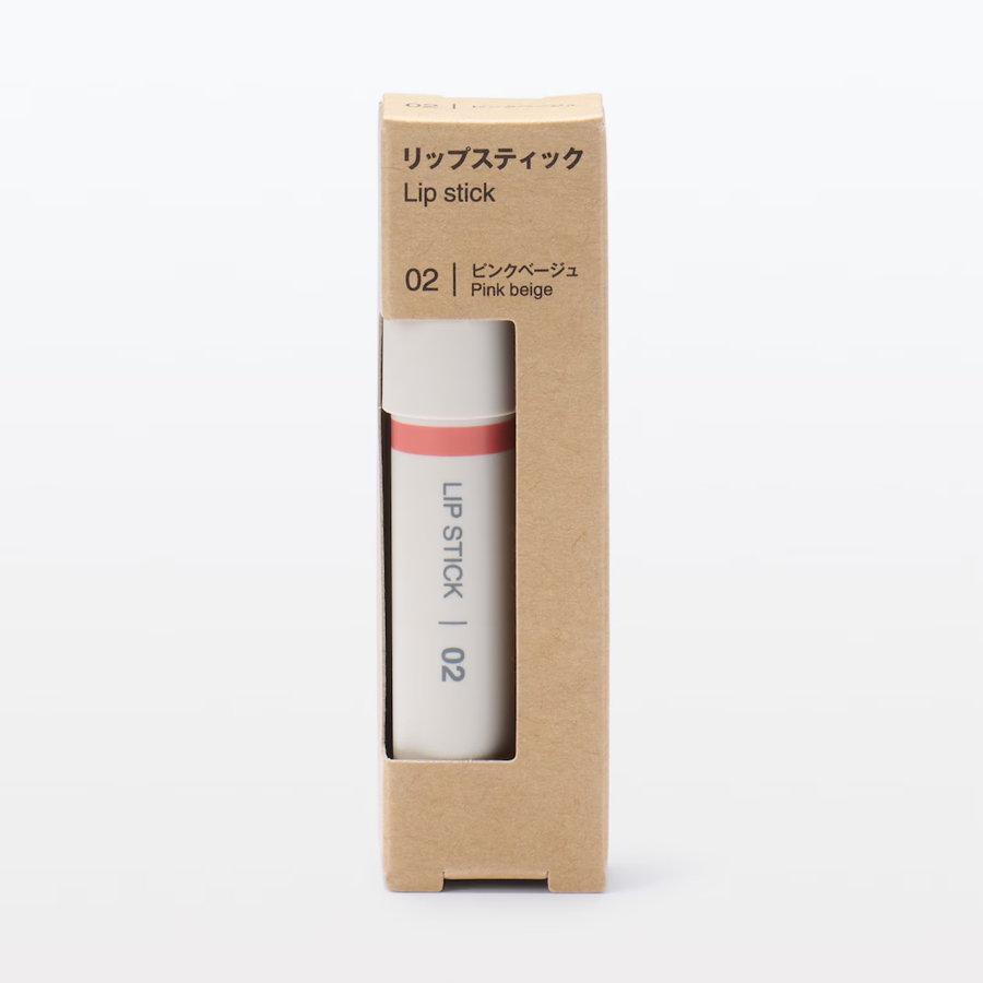 [Livraison directe du Japon] Rouge à lèvres hydratant MUJI (Muji) 02 Rose Poudré 2.5g