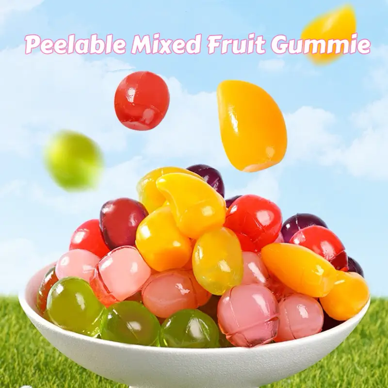 萬聖節點心禮品包 7件套 · 混合糖果和糕點 · 火山蛋糕，芒果蛋糕，水果軟糖，巧克力/草莓/抹茶冰淇淋錐形糖果 · 派對禮物 商品詳情 3