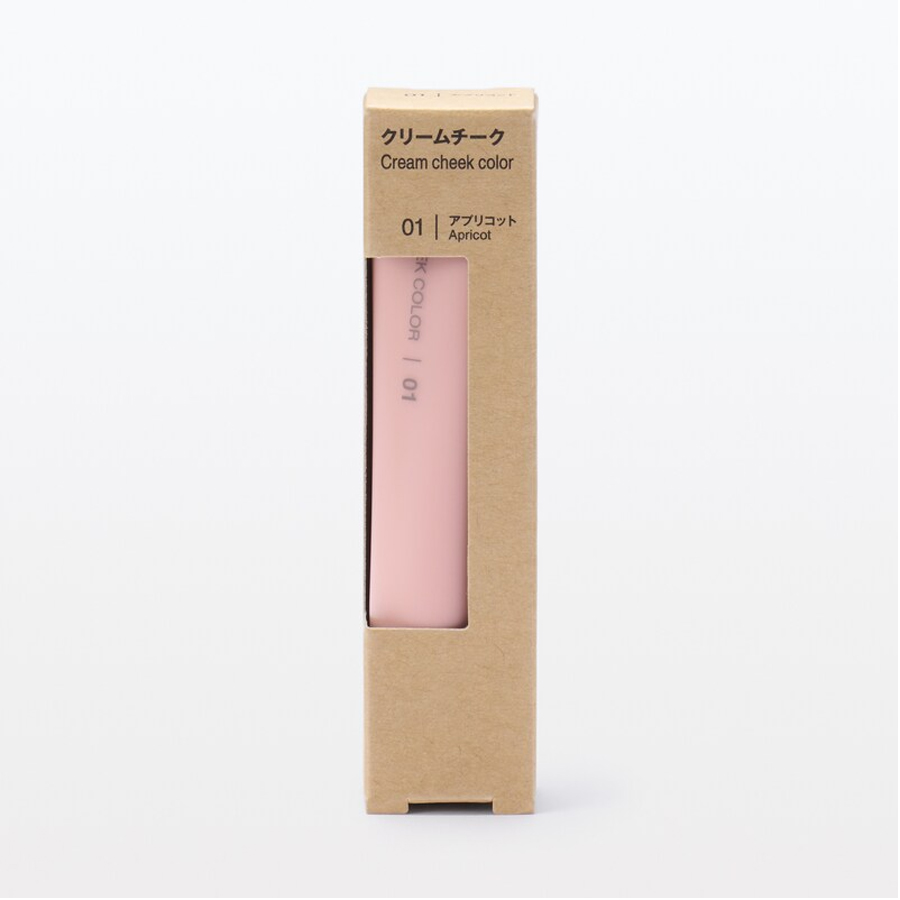 【日本直邮】 日本 MUJI 无印良品 水润奶油 液体腮红 自然提气色 01号 杏色 10g