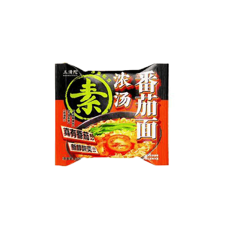 Sanmantuo Vegan Tomato Noodles 130g Bag 130 g