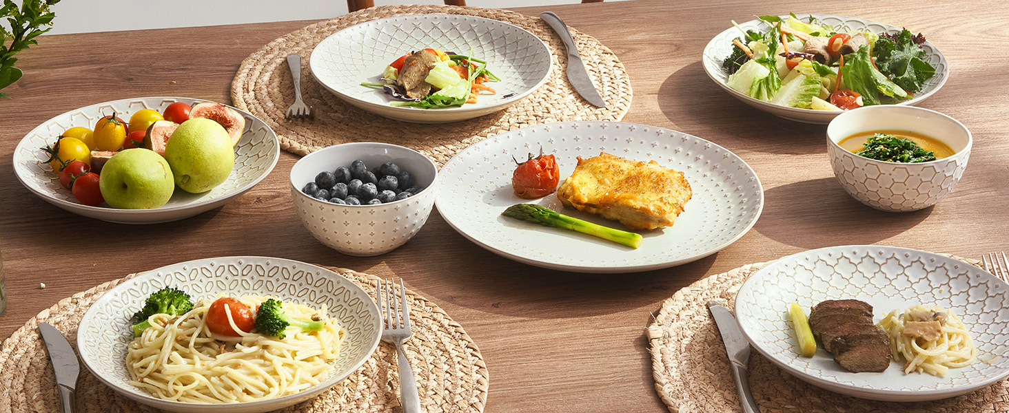 dinner plate set of 6