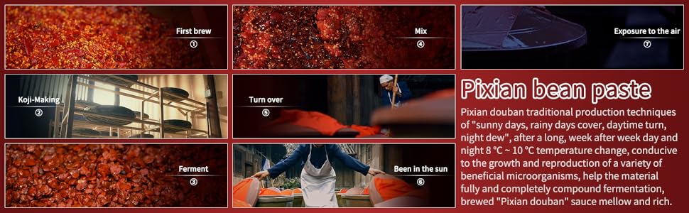 Bean paste production process