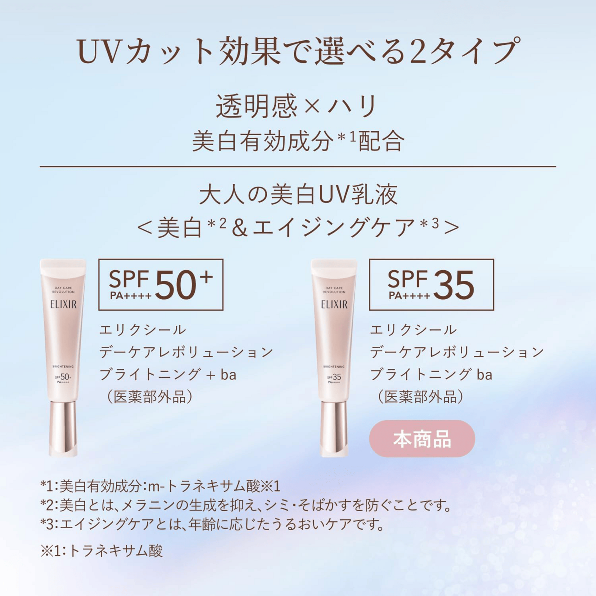 資生堂 エリクシール デーケアレボリューション ブライトニング SPF35
