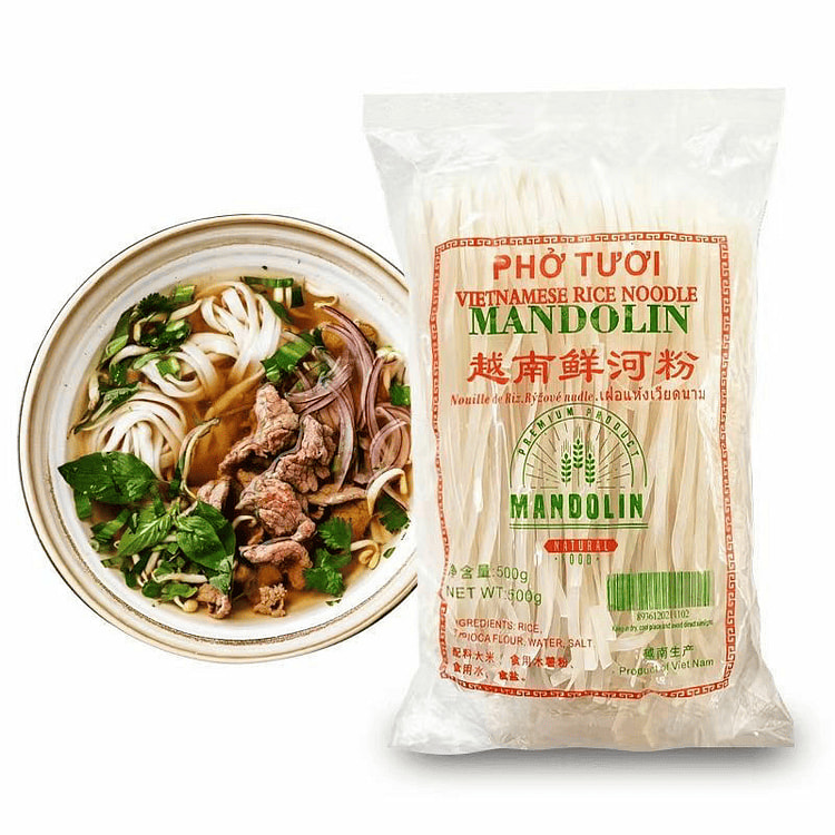 Vietnam Fresh Flat Rice Noodles