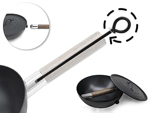 wok pan with lid wok pan chinese wok wok with lid stir fry pan non stick wok cast iron wok