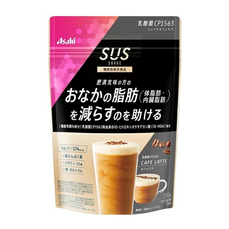 Latteページ Get SUS Lactic Acid Bacteria CP1563 Shake Cafe Latte 250g