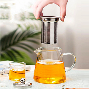 Mini Size Glass Teapot Tea Kettle