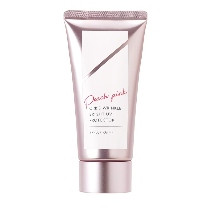 ORbis Wrinkle Bright UV Protector 50g 3本 Get Orbis Wrinkle Bright UV Protector Peach Pink 50 g Delivered