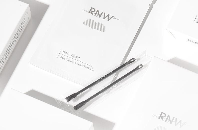 RNW/如薇 鼻貼去黑頭導出液收縮毛孔深層清潔溫和男女通用學生 五組/盒(小紅書種草推薦)