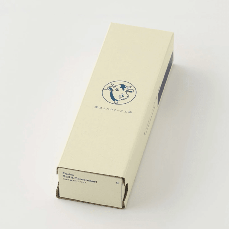 【日本直郵】 新款東京牛奶芝士工廠 海鹽卡芒貝爾乾酪餅乾 9枚裝