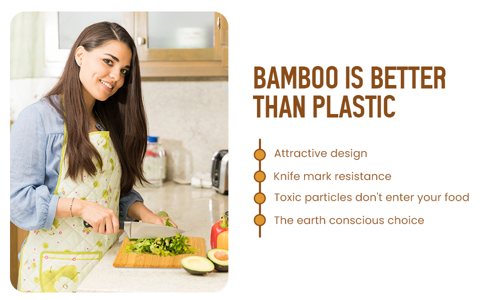 set of 3 bamboo cutting boards