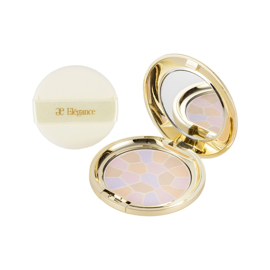 【日本直郵】 日本 ELEGANCE 雅莉格絲 歡顏蜜粉餅#2 E大餅便攜裝 8.8g