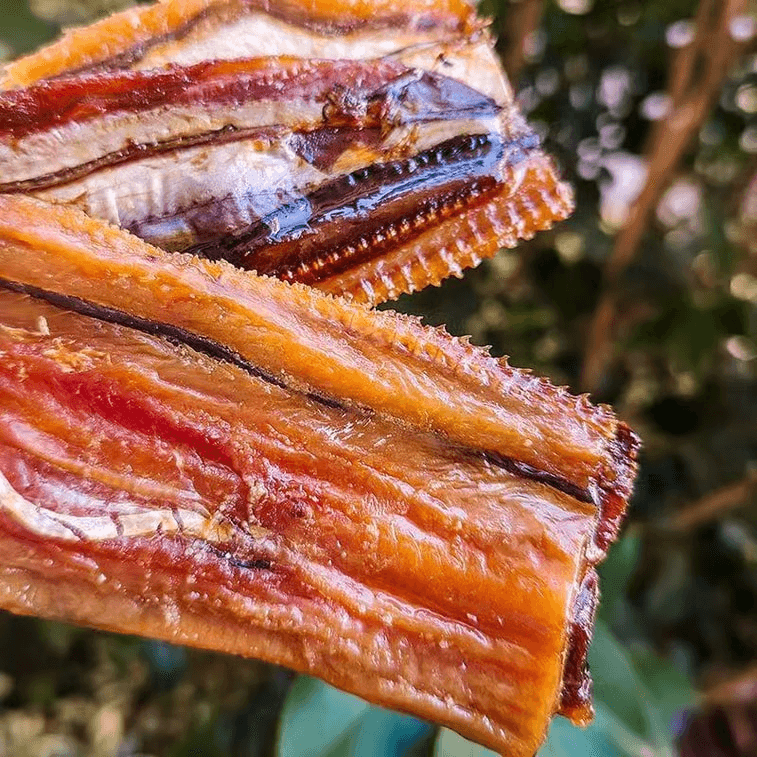 【中國直郵】 明珠 日式烤鰻魚舟山特產整塊鰻魚即食海鮮零食100g*1袋 2