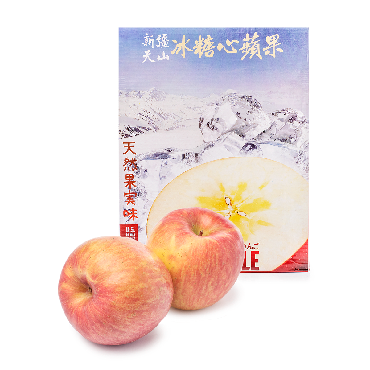 Get Candy Heart Fuji Apple Gift Box Delivered | Weee! Asian