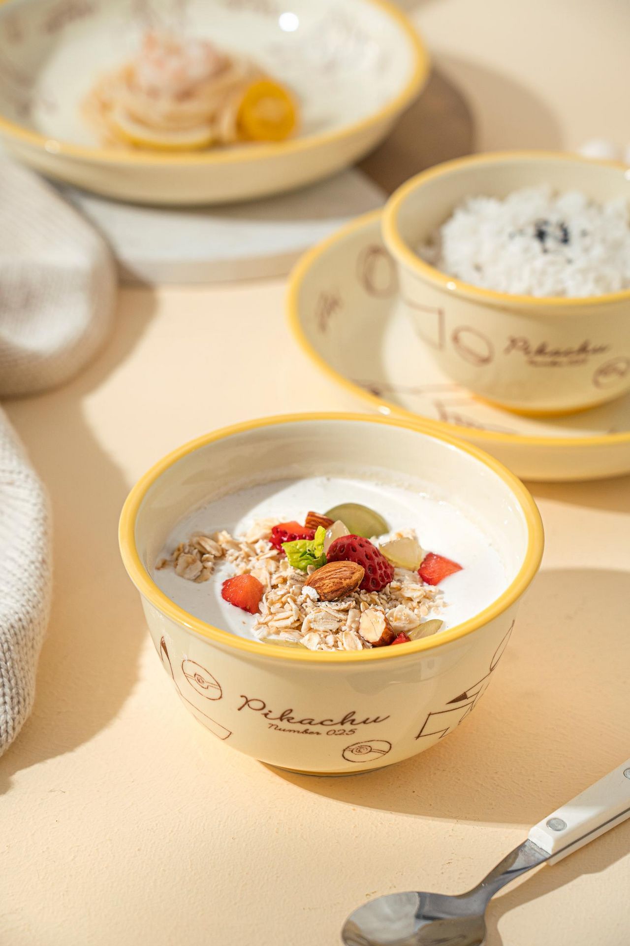 顺祥 W釉下6英寸新范碗2件套(宝可梦款-童真)15.3*7.8cm