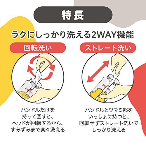 ピジョン 母乳実感スポンジブラシ :UJR26becca115:あかるストア - 通販 - Yahoo!ショッピング