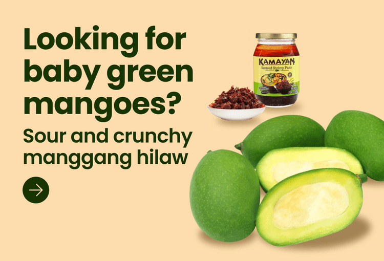 Baby Green Mangoes, Sour and Crunchy!