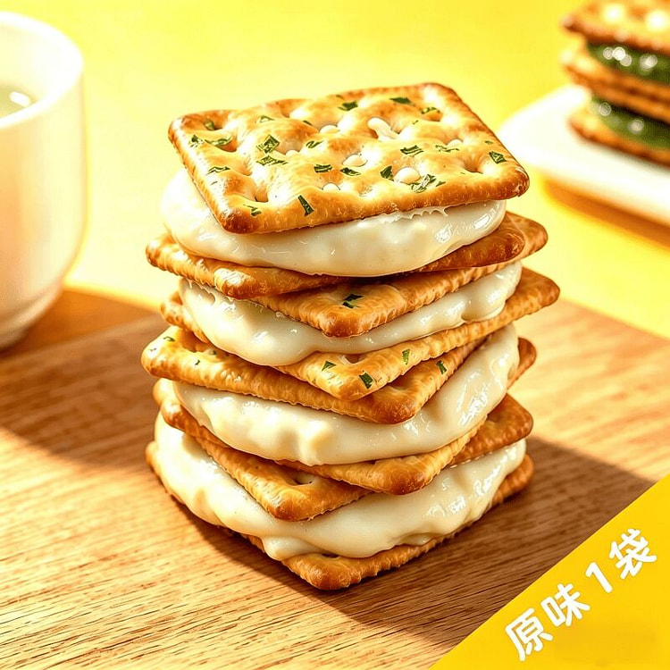 Original Scallion Nougat Cookies 136g1 Bag 136 g