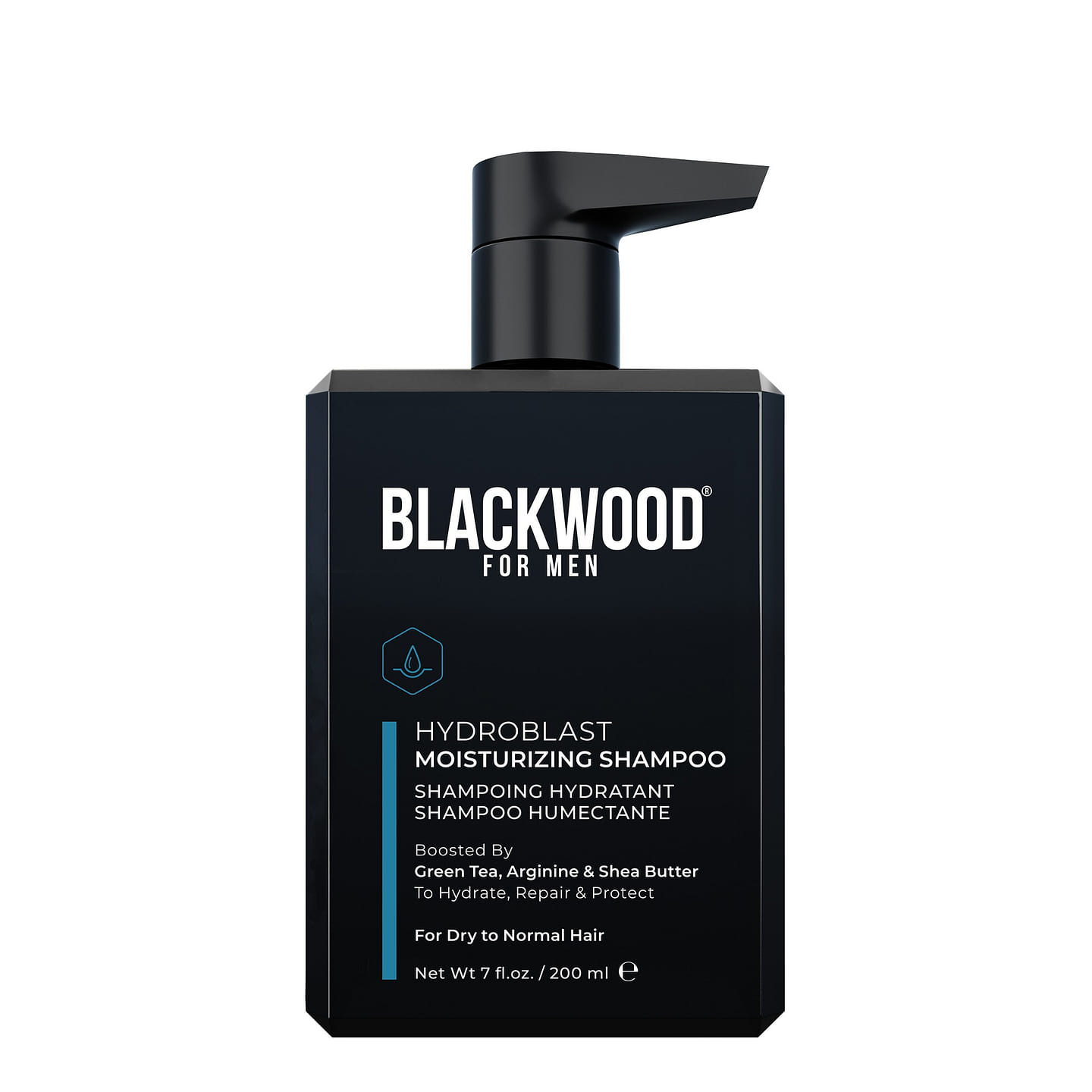 Blackwood For Men HydroBlast Moisturizing Shampoo Gift Size 7 fl.oz