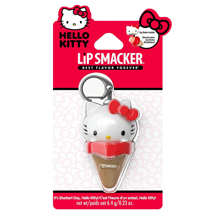 Hello Kitty 润唇膏 冰淇淋味 保湿唇膏 1 份