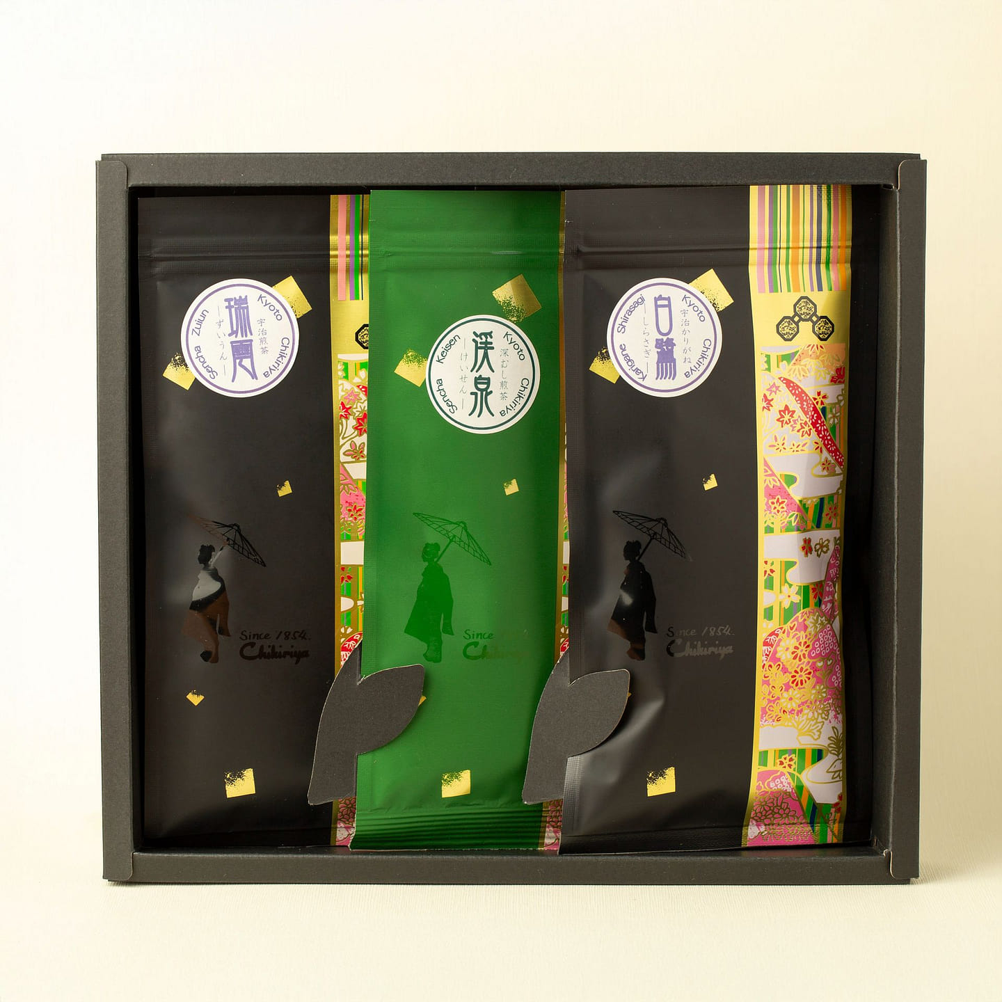 Chikiriya Premium - Tea Box Uji Karigane, Sencha, deep-steam Sencha - 8.47oz 1 개