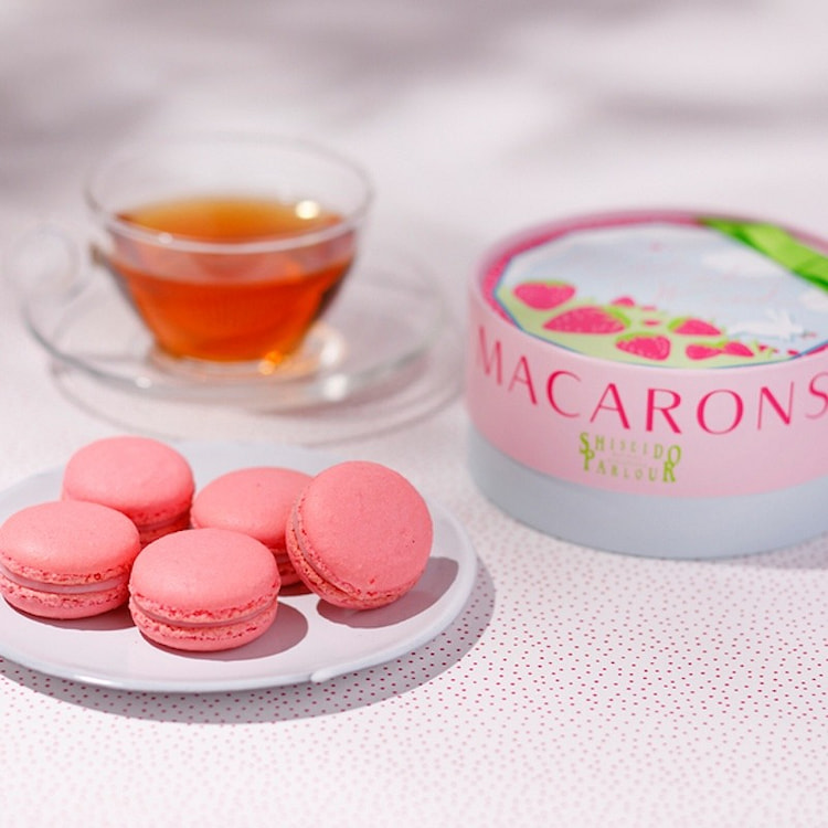 Shiseido Strawberry  Macaron Gift Box 5pcs