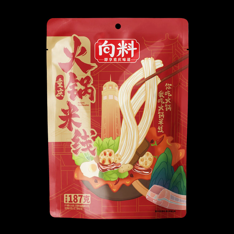 向料  重庆火锅米线   187g*1袋 187 克