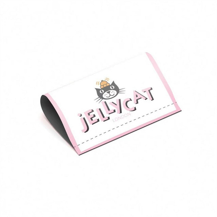 【中国直邮】 FOXTAIL Jellycat水洗汽车车标 车门车尾logo贴/创意/装饰贴/玩具/改装-粉条 1个