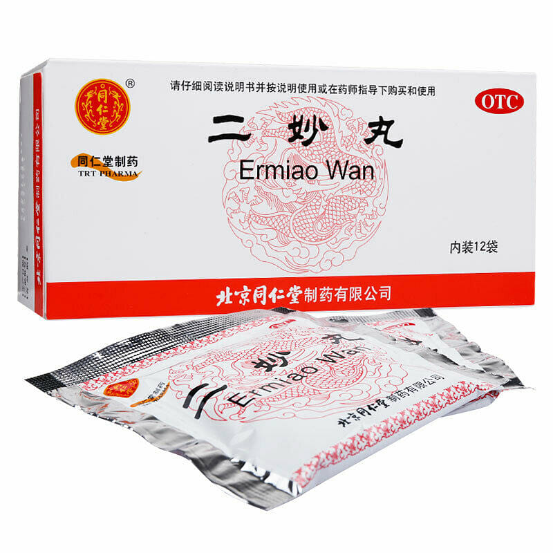 Tong Ren Tang ErMiao Wan Aquada 6g x 12 Sachets 72 g