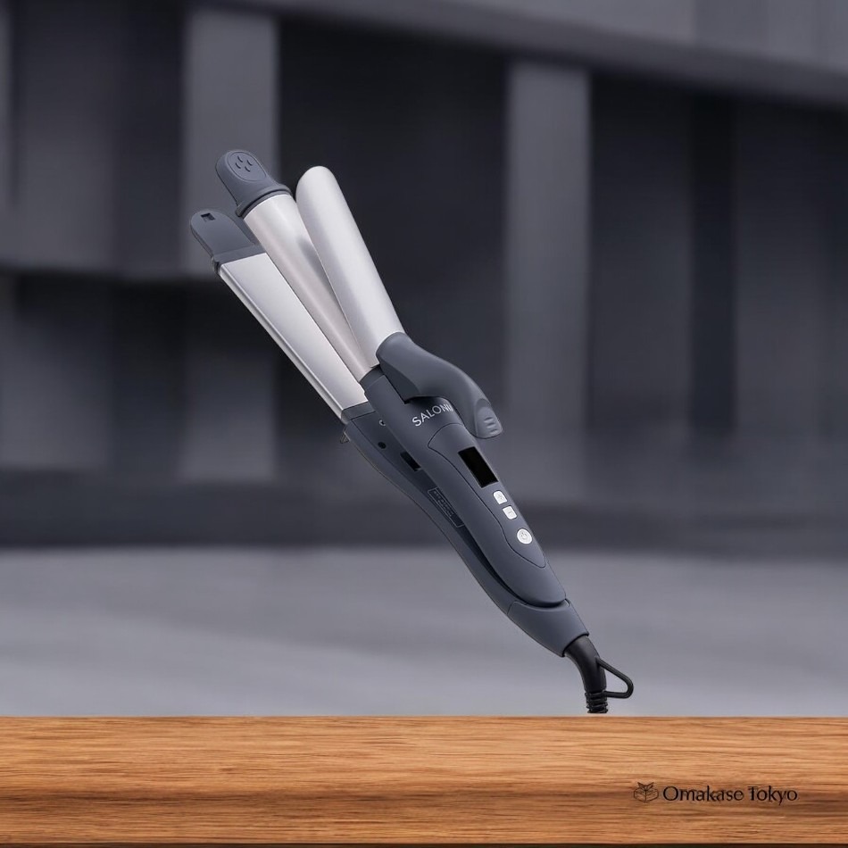 Salonia SL-002A 2-Way Hair Iron Gray 380 グラム