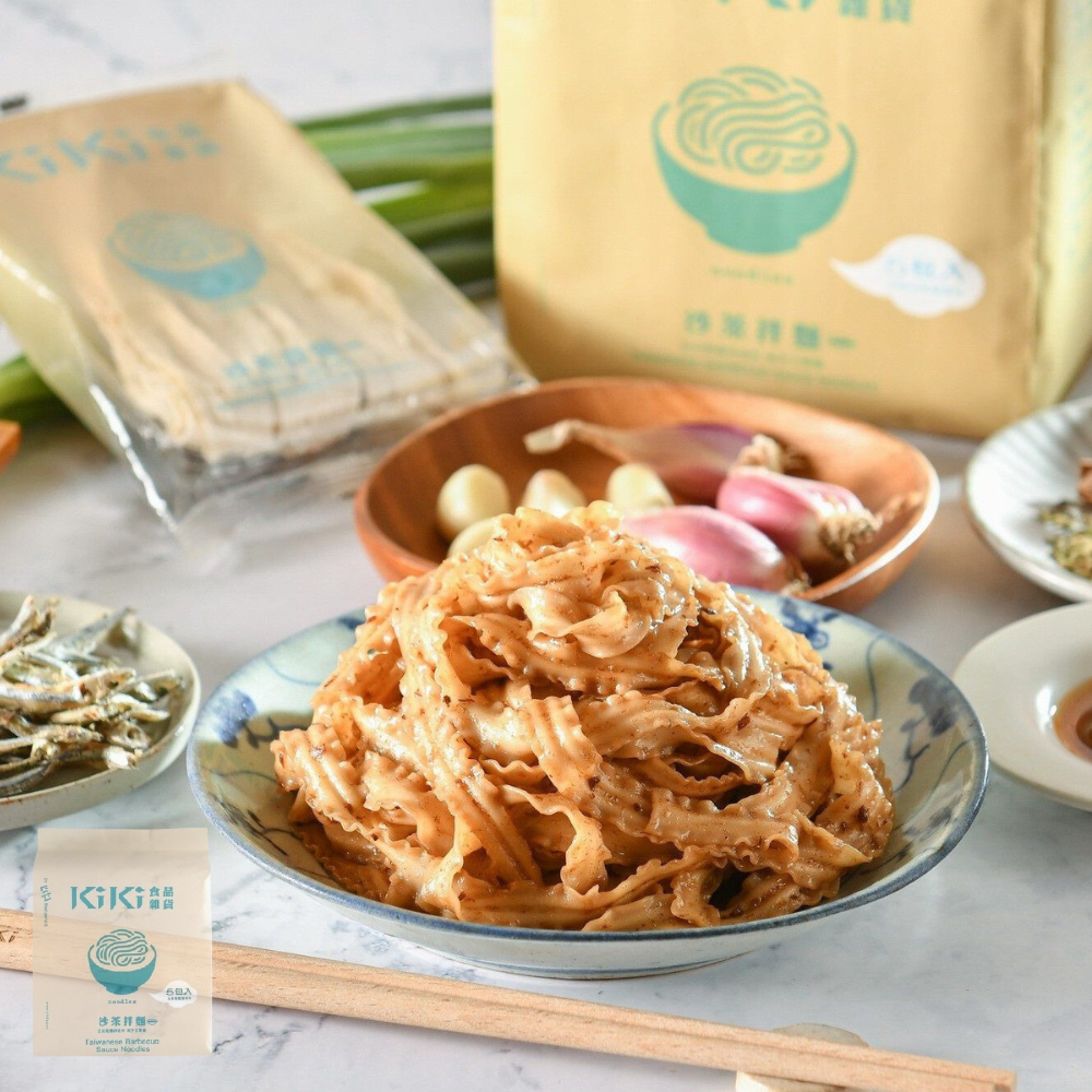 Kiki Noodle with Barbecue Sauce flavor 5 packs 1 each