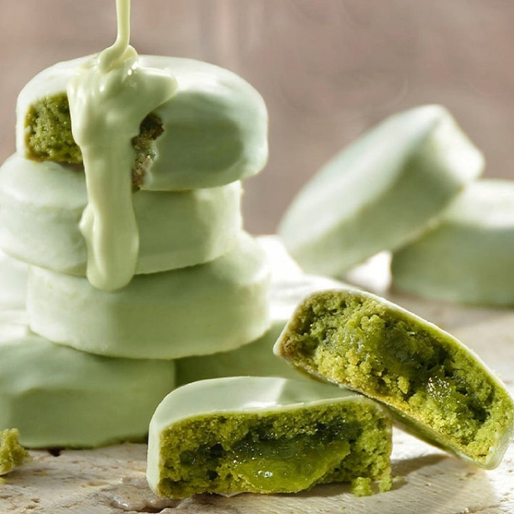 Kyoto Veneto white chocolate matcha with Heart fruit tea cake 5 pieces