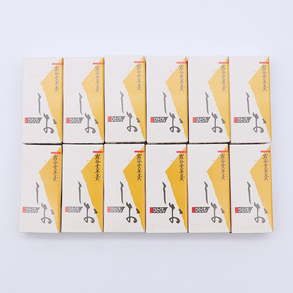 Kaishindo A bite of Yokan Salt 12pcs Made in Japan 1 each
