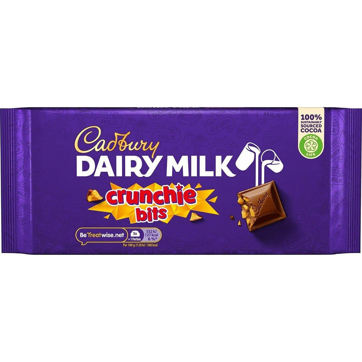 Dairy Milk With Crunchie 1 count