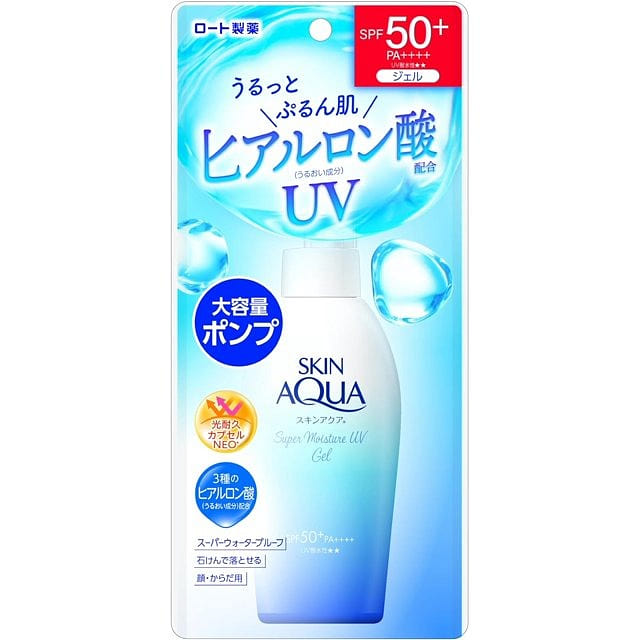 Rohto Skin Aqua UV Super Moisture Gel (With Pump) 140 g