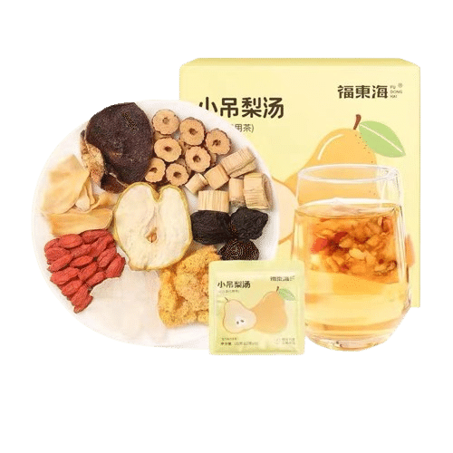 Fudonghai Old Beijing Little Pear Soup Cold Water Bamboo Cane 120g Box 120 g