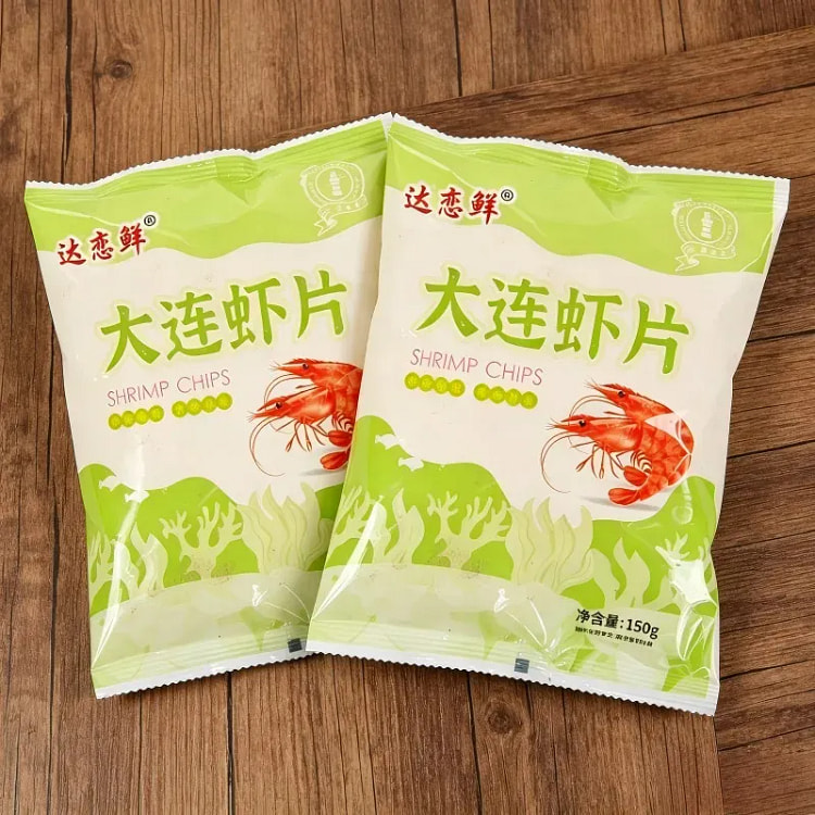 Dalian Fresh Original Flavor Shrimp Chips 150g*2 300 g