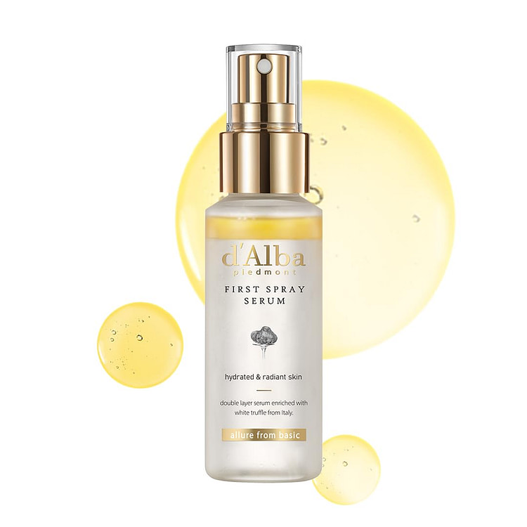 D'alba first spray serum hydrated & radiant skin 1 each